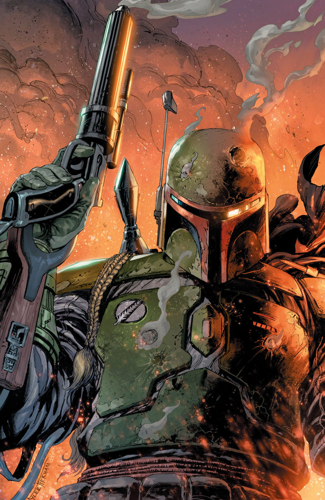 Star Wars War Bounty Hunters #1 (Of 5) Tyler Kirkham Boba Fett Variant (06/09/2021) Marvel (ONLINE ORDER ONLY)