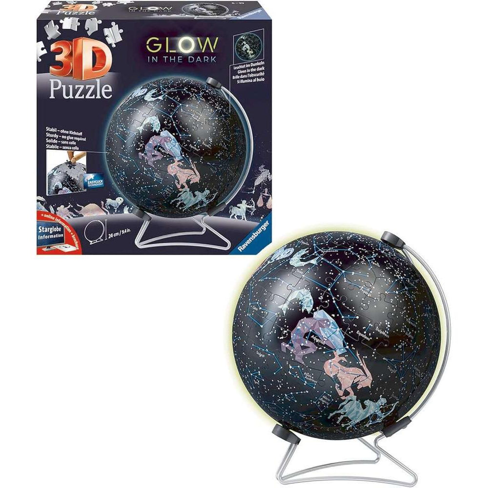 Starglobe "Glow in the Dark" 190 Piece 3D Jigsaw Puzzle Ravensburger (ONLINE ORDER ONLY)
