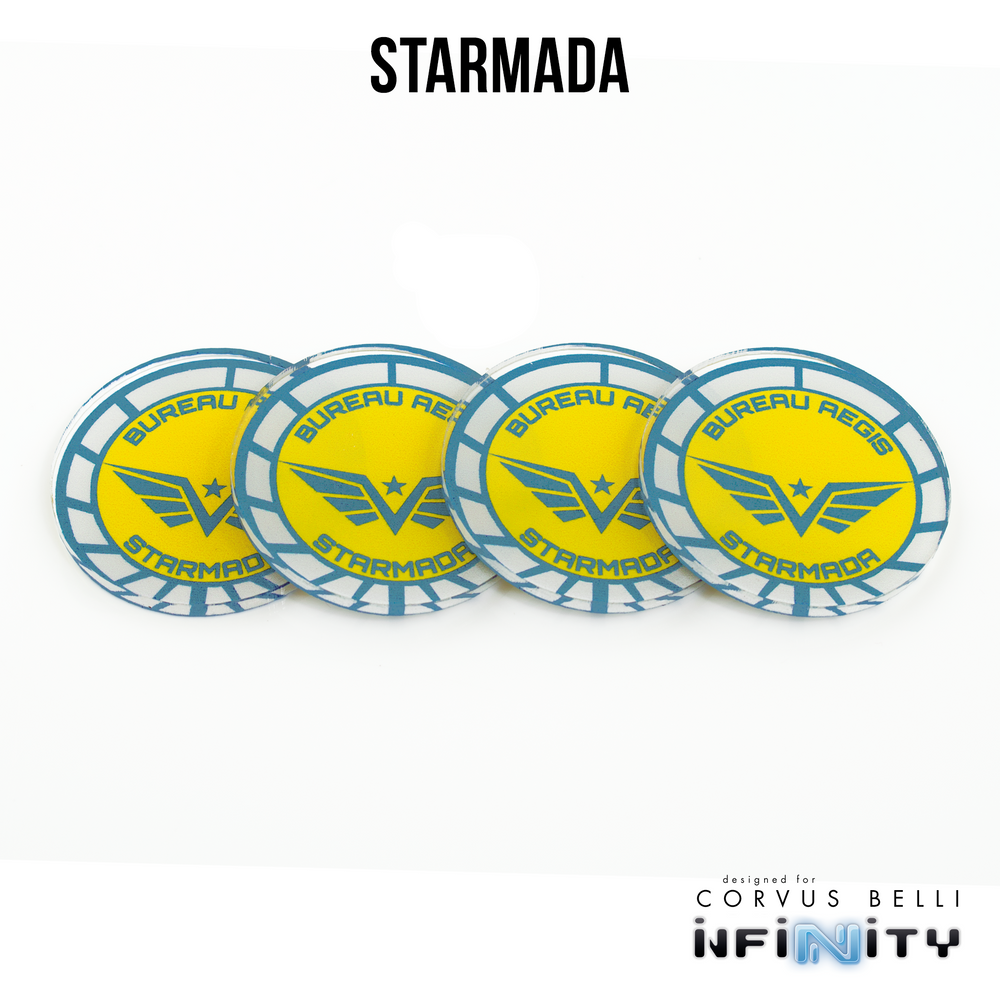 Infinity Faction Command Tokens