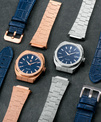 Star Dust I Frosted Rose Gold Watchband (Online Only)