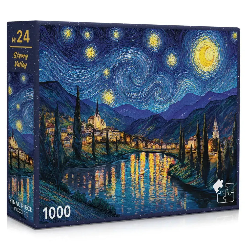 Starry Valley 1000 Piece Jigsaw Puzzle Final Piece (ONLINE ORDER ONLY)
