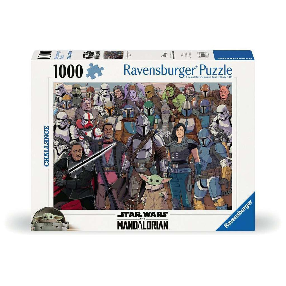 Stars Wars Mandalorian Challenge 1000 Piece Jigsaw Puzzle Ravensburger (ONLINE ORDER ONLY)