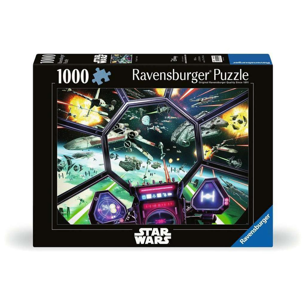 Stars Wars Tie Fighter Cockpit 1000 Piece Jigsaw Puzzle Ravensburger (ONLINE ORDER ONLY)