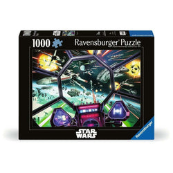 Stars Wars Tie Fighter Cockpit 1000 Piece Jigsaw Puzzle Ravensburger (ONLINE ORDER ONLY)