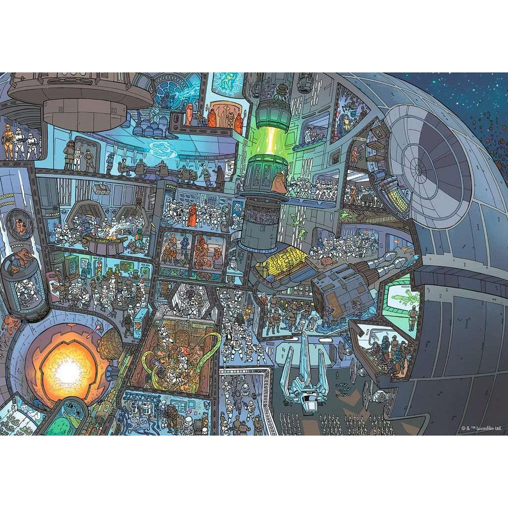 Stars Wars Where's Wookie 1000 Piece Jigsaw Puzzle Ravensburger (ONLINE ORDER ONLY)