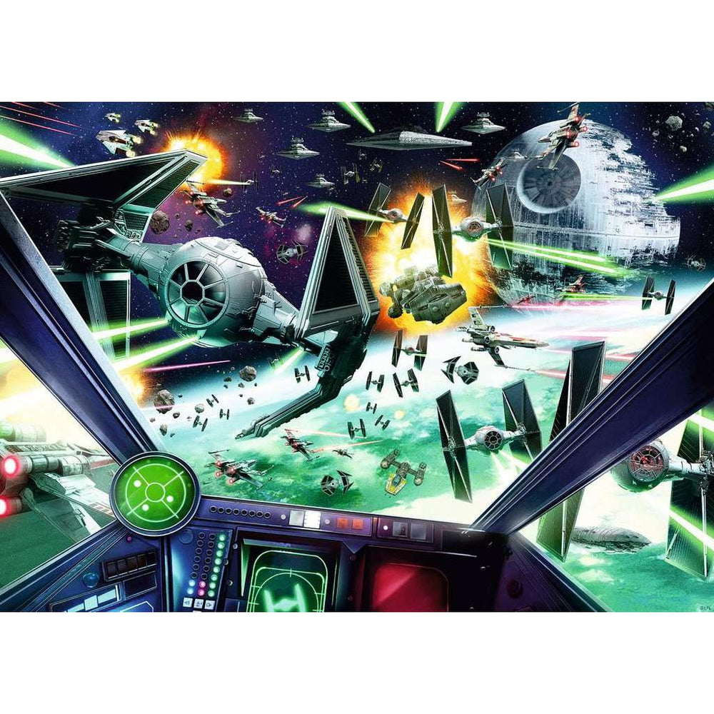 Stars Wars X-Wing Cockpit 1000 Piece Jigsaw Puzzle Ravensburger (ONLINE ORDER ONLY)