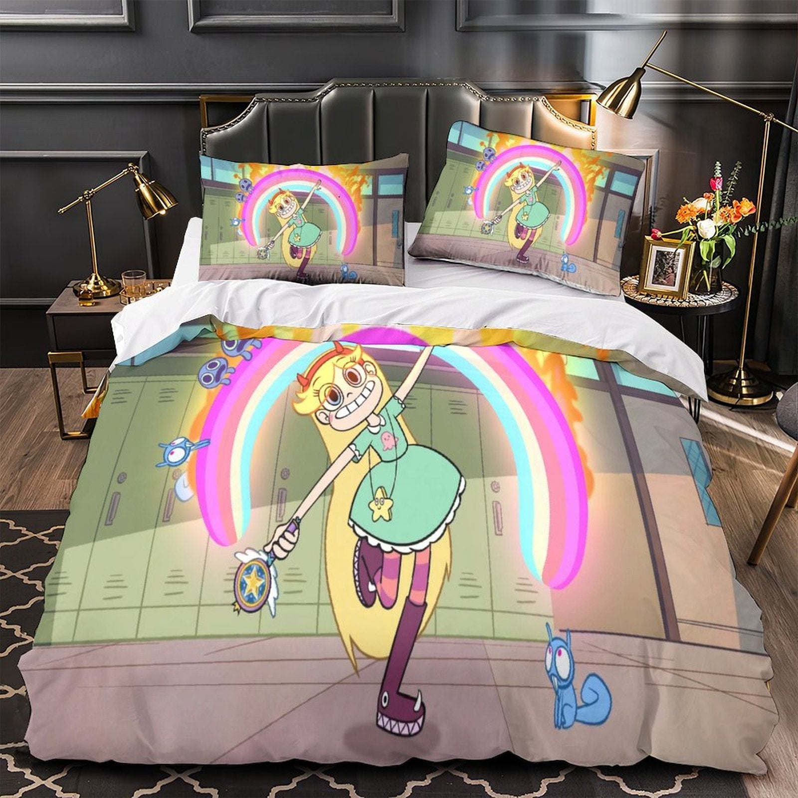 Star vs the Forces of Evil Bedding Set Duvet Cover Without Filler (Online Order Only)