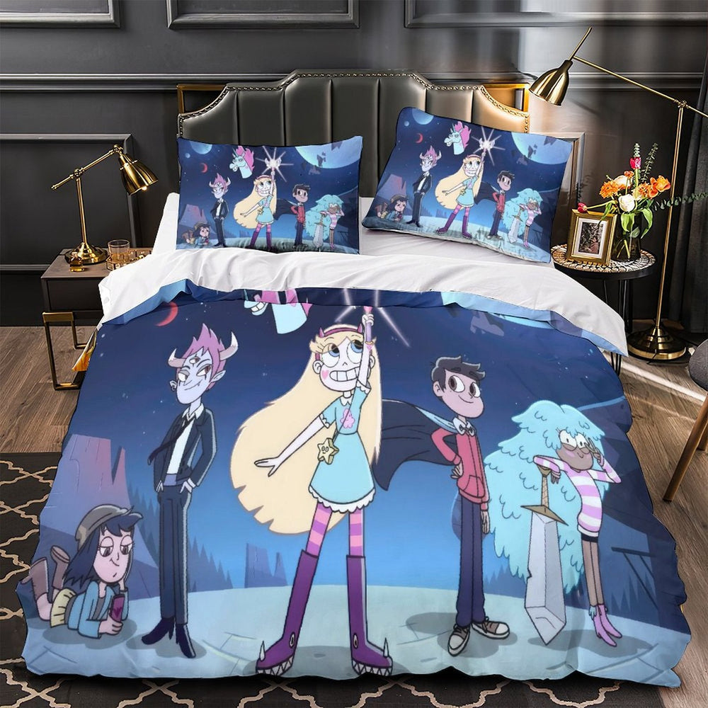 Star vs the Forces of Evil Bedding Set Duvet Cover Without Filler (Online Order Only)