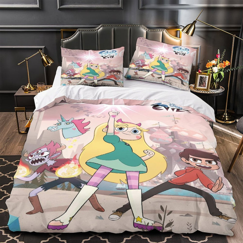 Star vs the Forces of Evil Bedding Set Duvet Cover Without Filler (Online Order Only)