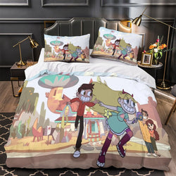 Star vs the Forces of Evil Bedding Set Duvet Cover Without Filler (Online Order Only)