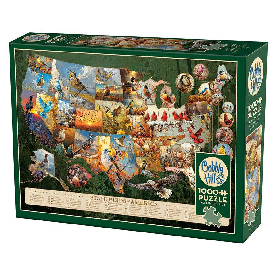 State Birds of America 1000 Piece Jigsaw Puzzle Cobble Hill (ONLINE ORDER ONLY)