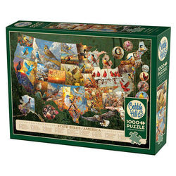 State Birds of America 1000 Piece Jigsaw Puzzle Cobble Hill (ONLINE ORDER ONLY)