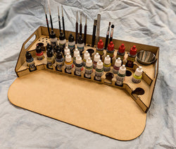 Painting Station - 26mm V2, For Vallejo and Army Painter Style Dropper Bottles (Online Order Only) (Online Order Only)