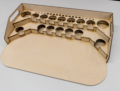 Painting Station - 36mm for Polly Scale, 10ml Tamiya and similar bottles (Online Order Only) (Online Order Only)