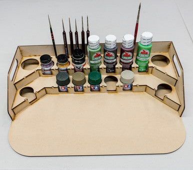 Painting Station - 36mm for Polly Scale, 10ml Tamiya and similar bottles (Online Order Only) (Online Order Only)