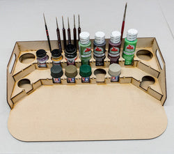 Painting Station - 36mm for Polly Scale, 10ml Tamiya and similar bottles (Online Order Only) (Online Order Only)