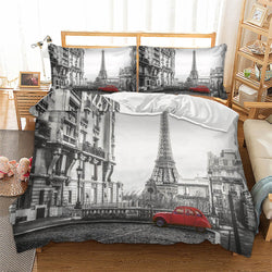 Statue of Liberty City Building Bedding Set Quilt Covers (Online Order Only)
