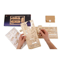 Steam Express Train 2.5D Wood Model Kit UGEARS (ONLINE ORDER ONLY)