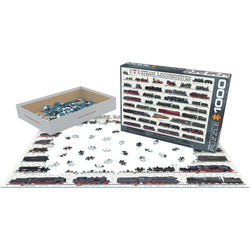 Steam Locomotives 1000 Piece Jigsaw Puzzle Eurographics