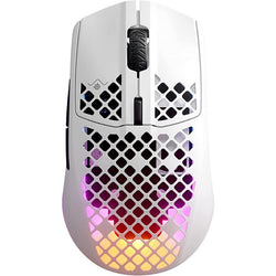 SteelSeries Aerox 3 Wireless Ultra Lightweight USB RGTB Optical Gaming Mouse - Snow (Online Order Only)