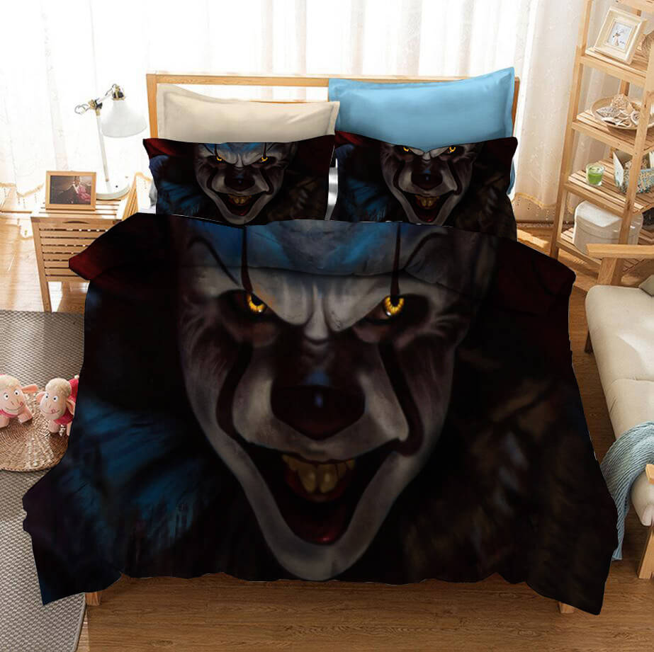 Stephen King's It Pennywise Cosplay Bedding Set Quilt Cover Without Filler (Online Order Only)