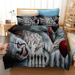 Stephen King's It Pennywise Bedding Set Duvet Cover (Online Order Only)