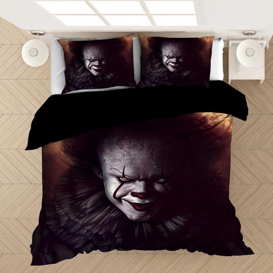 Stephen King's It Pennywise Cosplay Bedding Set Quilt Cover Without Filler (Online Order Only)