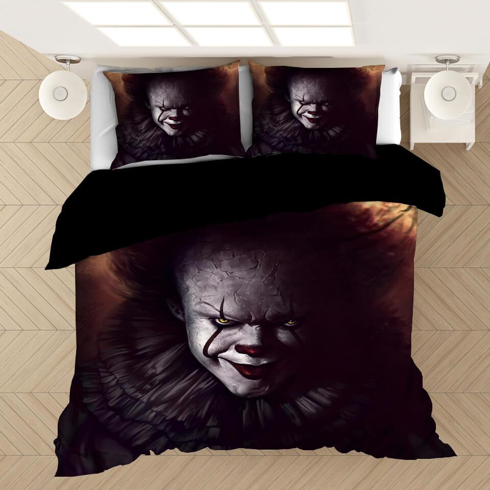 Stephen King's It Pennywise Bedding Set Duvet Cover (Online Order Only)