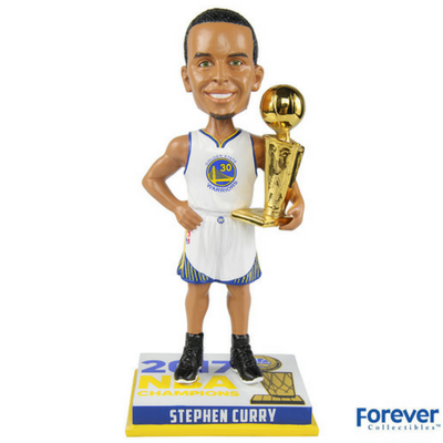 Golden State Warriors 2017 NBA Champions Bobbleheads (ONLINE ORDER ONLY)
