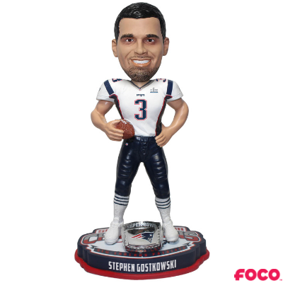 New England Patriots Super Bowl LIII 53 Bobbleheads (ONLINE ORDER ONLY)