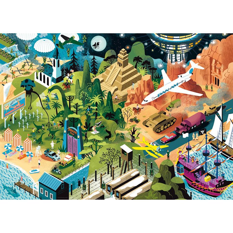 Steven Spielberg Films Movie Masters 1000 Piece Jigsaw Puzzle Heye (ONLINE ORDER ONLY)