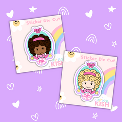 Tiny World of Polly | Sticker Die Cut| Water Resistant Vinyl (ONLINE ORDER ONLY)