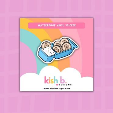 90's Cookies | Waterproof Vinyl Sticker (ONLINE ORDER ONLY)