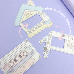 I'm Just A Girl | Peek-a-Boo| Sticker Die Cut(s) (ONLINE ORDER ONLY)