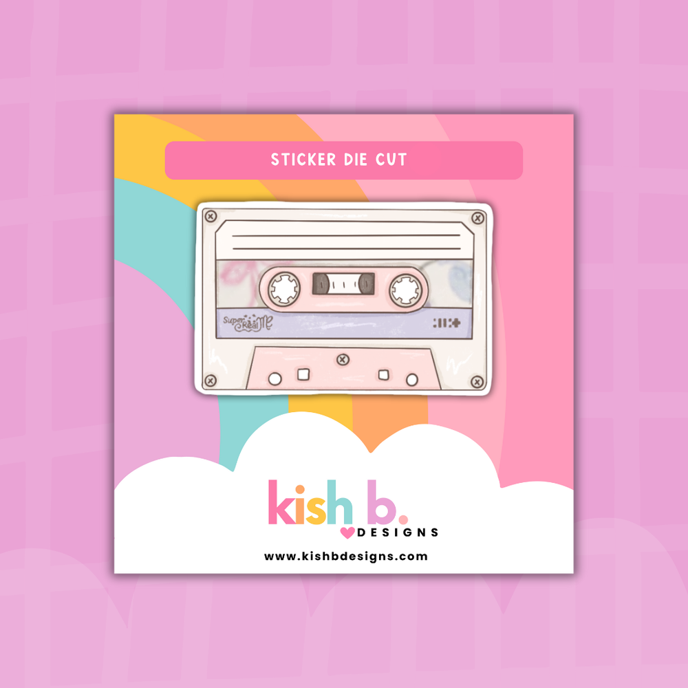 I'm Just A Girl | Peek-a-Boo| Sticker Die Cut(s) (ONLINE ORDER ONLY)