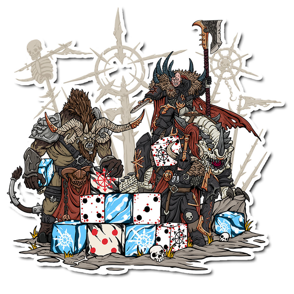 Premium Vinyl Stickers - Chaos Consumed (ONLINE ORDER ONLY)