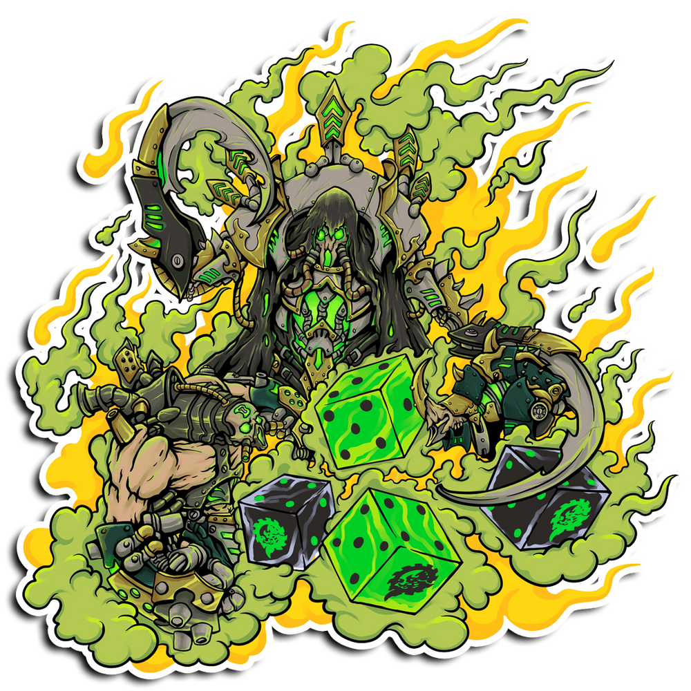 Premium Vinyl Stickers - Cryx (ONLINE ORDER ONLY)