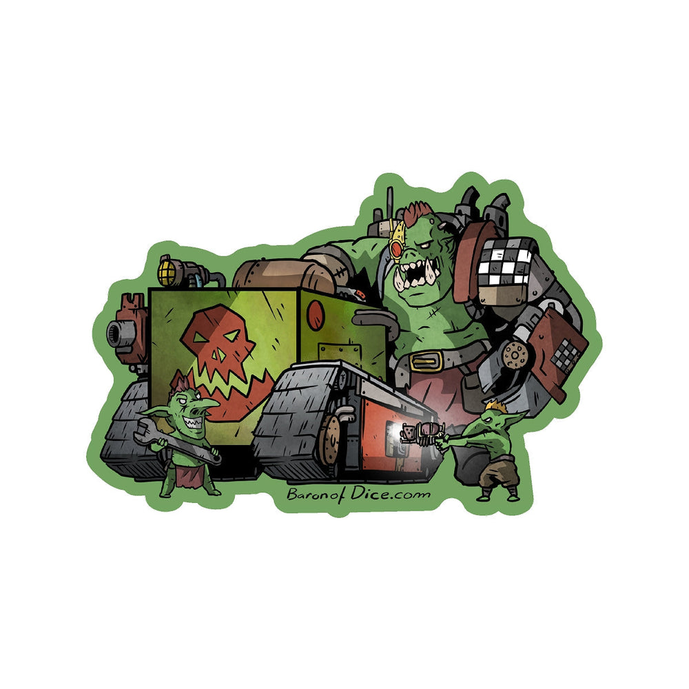 Premium Vinyl Stickers - Da Boss