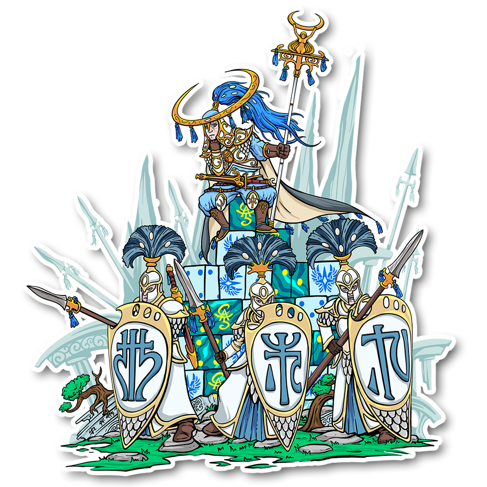 Premium Vinyl Stickers - High Elves (ONLINE ORDER ONLY)
