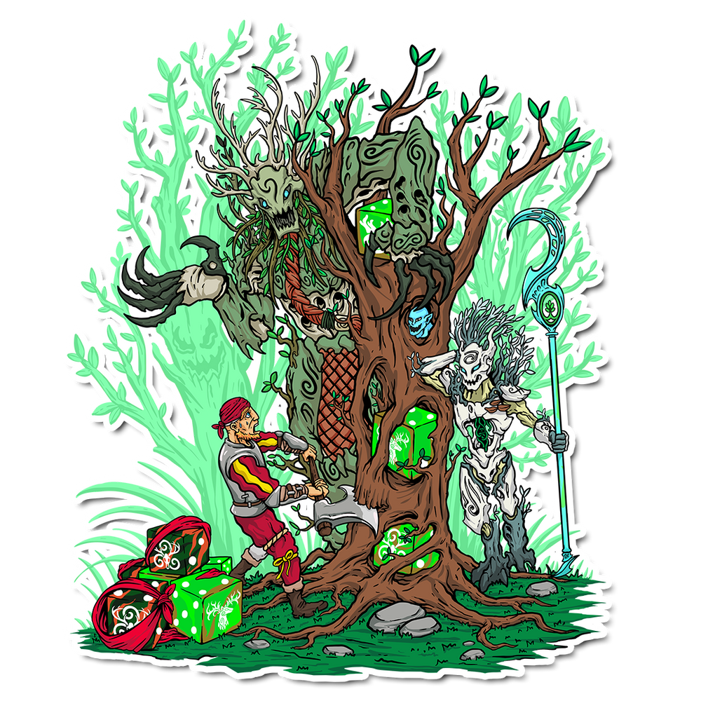 Premium Vinyl Stickers - Tree Lords (ONLINE ORDER ONLY)