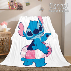 Stitch Blanket Flannel Throw Cosplay Blanket (Online Order Only)