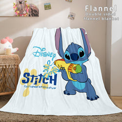 Stitch Blanket Flannel Throw Cosplay Blanket (Online Order Only)
