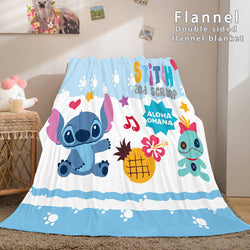 Stitch Blanket Flannel Throw Cosplay Blanket (Online Order Only)