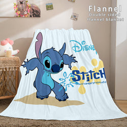Stitch Blanket Flannel Throw Cosplay Blanket (Online Order Only)