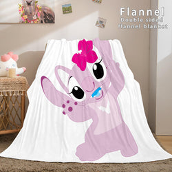 Stitch Blanket Flannel Throw Cosplay Blanket (Online Order Only)