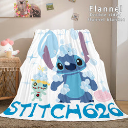 Stitch Blanket Flannel Throw Cosplay Blanket (Online Order Only)