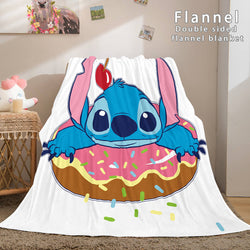 Stitch Blanket Flannel Throw Cosplay Blanket (Online Order Only)