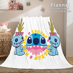 Stitch Blanket Flannel Throw Cosplay Blanket (Online Order Only)