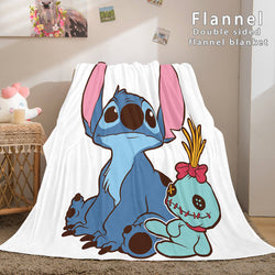 Stitch Blanket Flannel Throw Cosplay Blanket (Online Order Only)