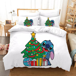 Stitch Christmas Bedding Set Pattern Kids Quilt Cover Without Filler (Online Order Only)